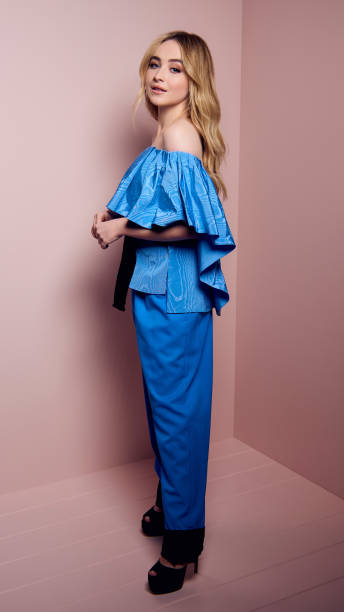 Actor Sabrina Carpenter from the film 'The Hate U Give' poses for a portrait during the 2018 Toronto International Film Festival at Intercontinental Hotel on September 7, 2018 in Toronto, Canada. — frame 6/6 (344×612)