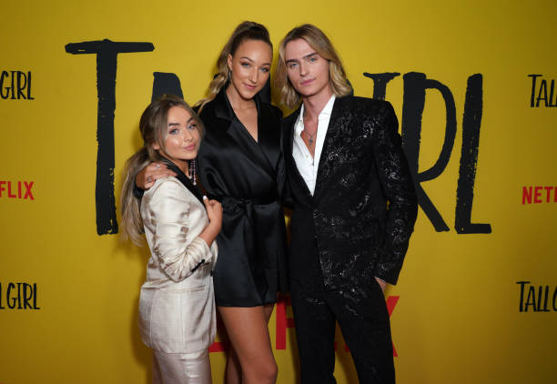 Actors Sabrina Carpenter Ava Michelle and Luke Eis