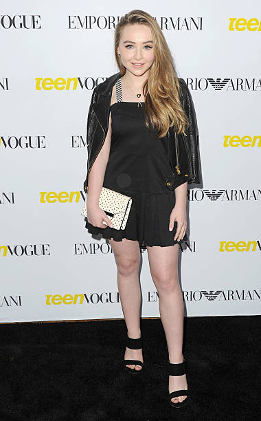 Actress Sabrina Carpenter Arrives at Teen Vogue