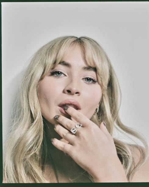 Actress/singer Sabrina Carpenter is photographed for Variety at Sir Lucian Grainge's 2023 Artist Showcase on February 4, 2023 at Milk Studios in Los Angeles, California. PUBLISHED IMAGE. (489×612)