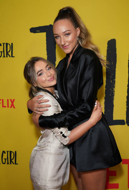 Actresses Sabrina Carpenter and Ava Michelle Atten