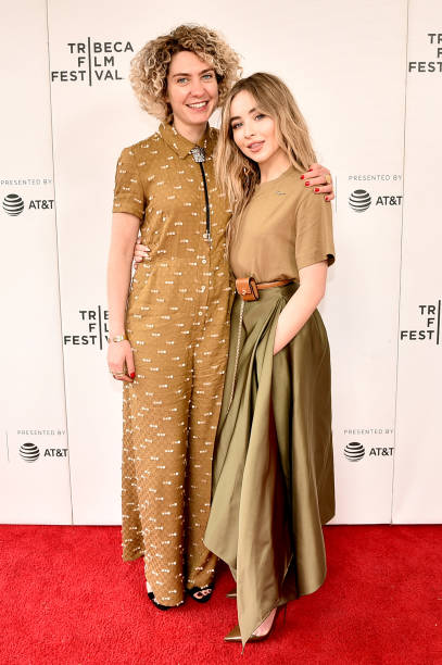 Ani Simon-Kennedy and Sabrina Carpenter attend "The Short History Of The Long Road" screening during the 2019 Tribeca Film Festival at Village East Cinema on April 27, 2019 in New York City. — frame 23/23 (407×612)