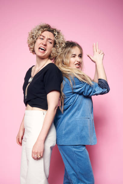 Ani Simon Kennedy and Sabrina Carpenter of the Fil