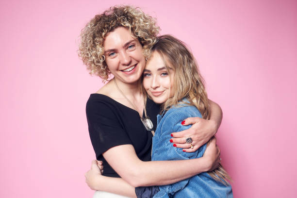 Ani Simon-Kennedy and Sabrina Carpenter of the film 'The Short History of the Long Road' poses for a portrait during the 2019 Tribeca Film Festival at Spring Studio on April 26, 2019 in New York City. — frame 17/23 (612×408)