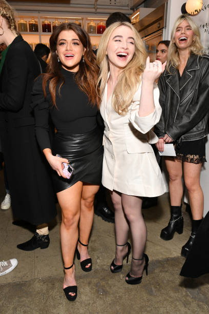 Brielle Barbusca and Sabrina Carpenter Attend