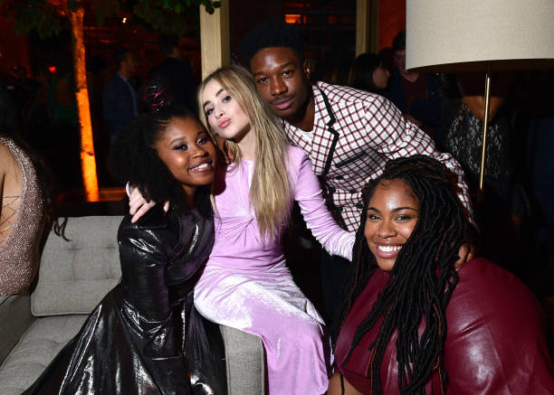 Dominique Fishback Sabrina Carpenter Lamar Johnson