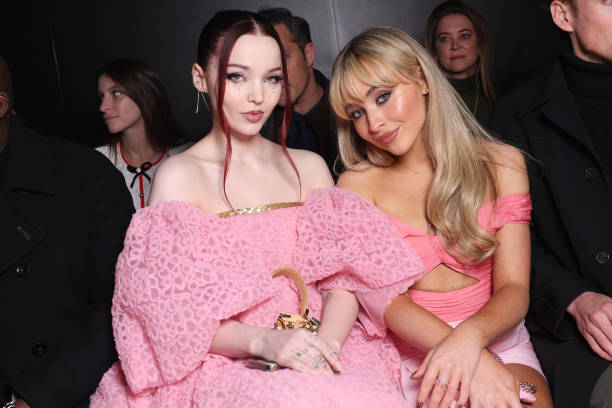Dove Cameron and Sabrina Carpenter Attend the Giam