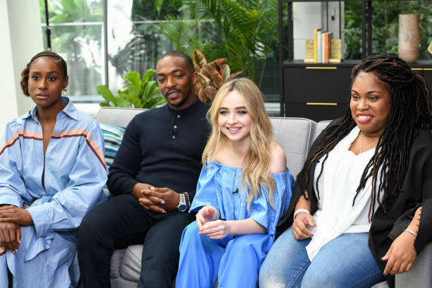 Issa Rae, Anthony Mackie, Sabrina Carpenter and Angie Thomas (612×408)
