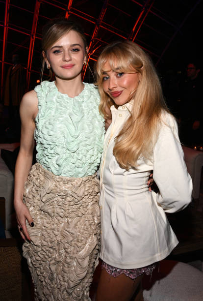 Joey King and Sabrina Carpenter at the L a Premier