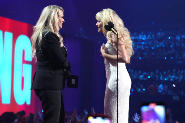 Sabrina Carpenter Accepts the Award for Song