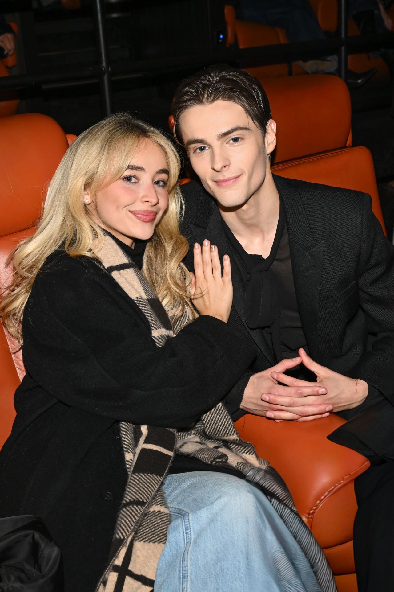 Sabrina Carpenter and Corey Fogelmanis Share Cozy