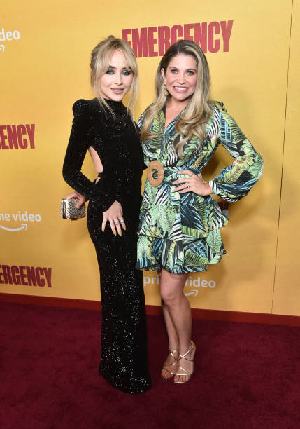 Sabrina Carpenter and Danielle Fishel Attend
