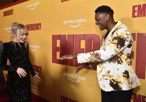 Sabrina Carpenter and Donald Elise Watkins Attend