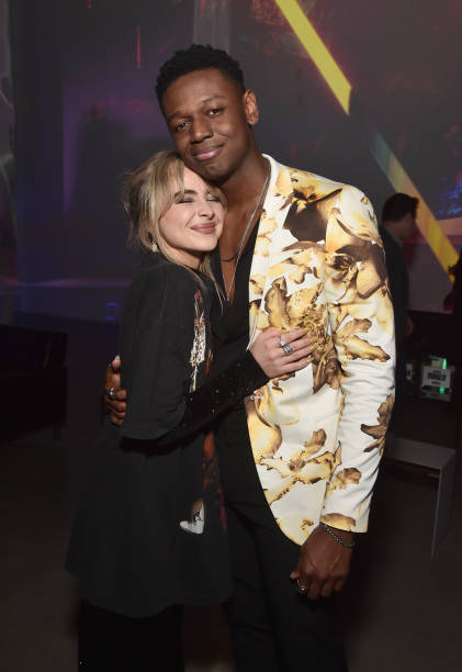 Sabrina Carpenter and Donald Elise Watkins Attend