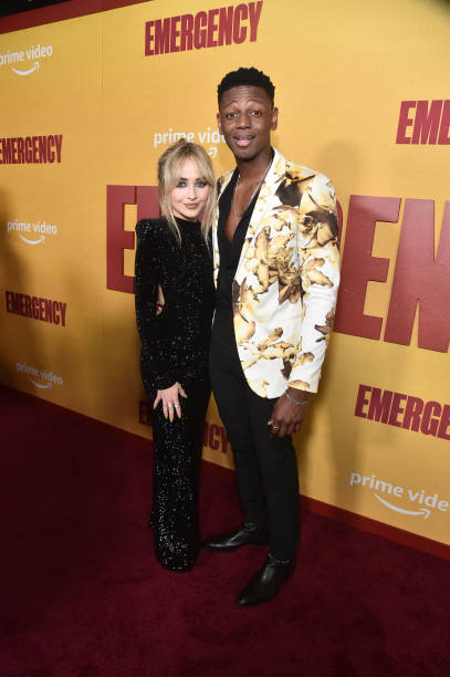 Sabrina Carpenter and Donald Elise Watkins Attend