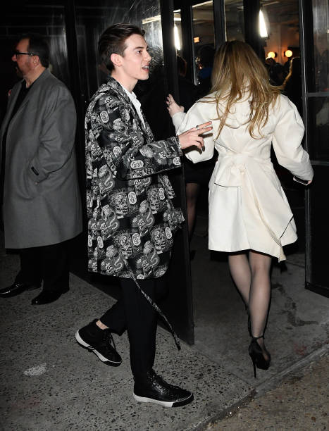 Sabrina Carpenter and Griffin Gluck Attend the Pre