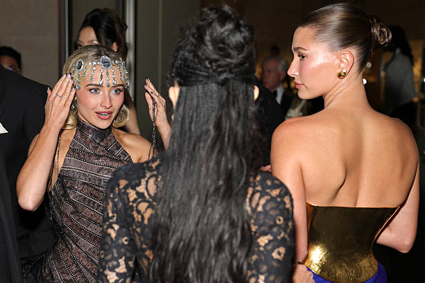 Sabrina Carpenter and Hailey Bieber Attend