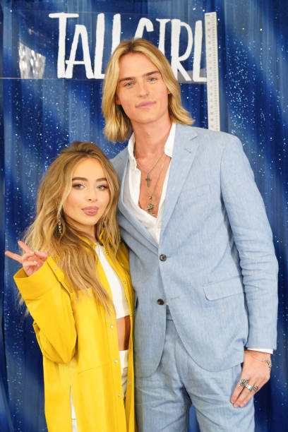 Sabrina Carpenter and Luke Eisner Attend a Photo