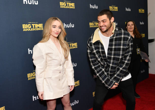Sabrina Carpenter and Noah Centineo Attend the Pre