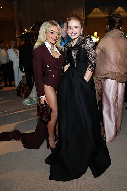Sabrina Carpenter and Sadie Sink Attend the 2025