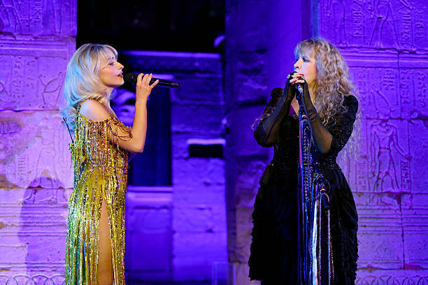 Sabrina Carpenter and Stevie Nicks Perform Onstage