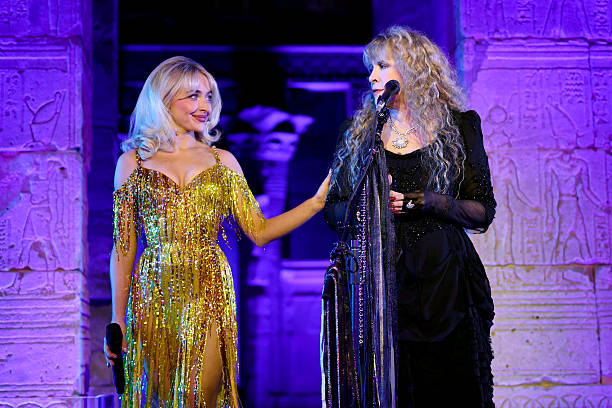 Sabrina Carpenter and Stevie Nicks Perform Onstage
