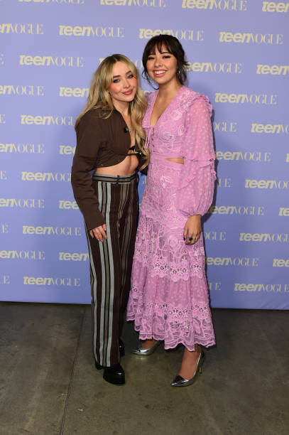 Sabrina Carpenter and Xochitl Gomez Attend Teen