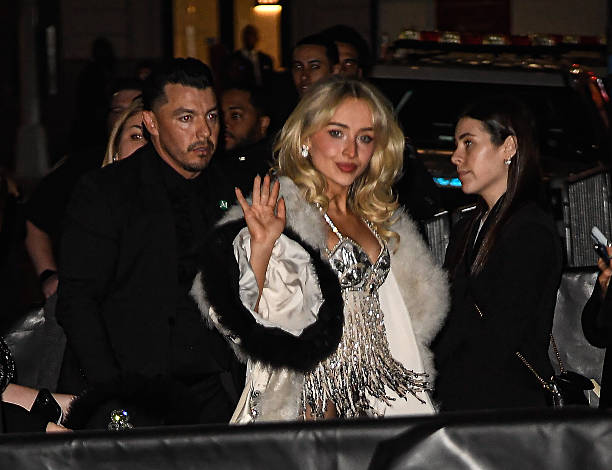 Sabrina Carpenter Arrived at Zero Bond in Soho