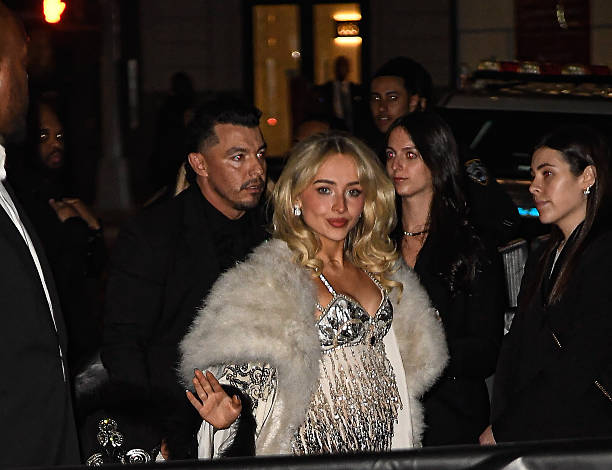 Sabrina Carpenter Arrived at Zero Bond in Soho