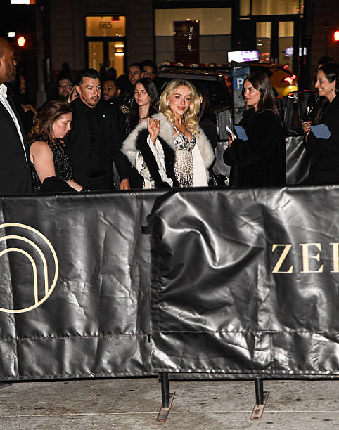Sabrina Carpenter Arrived at Zero Bond in Soho
