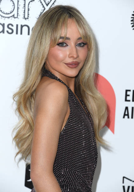 Sabrina Carpenter Arrives at the Elton John Aids