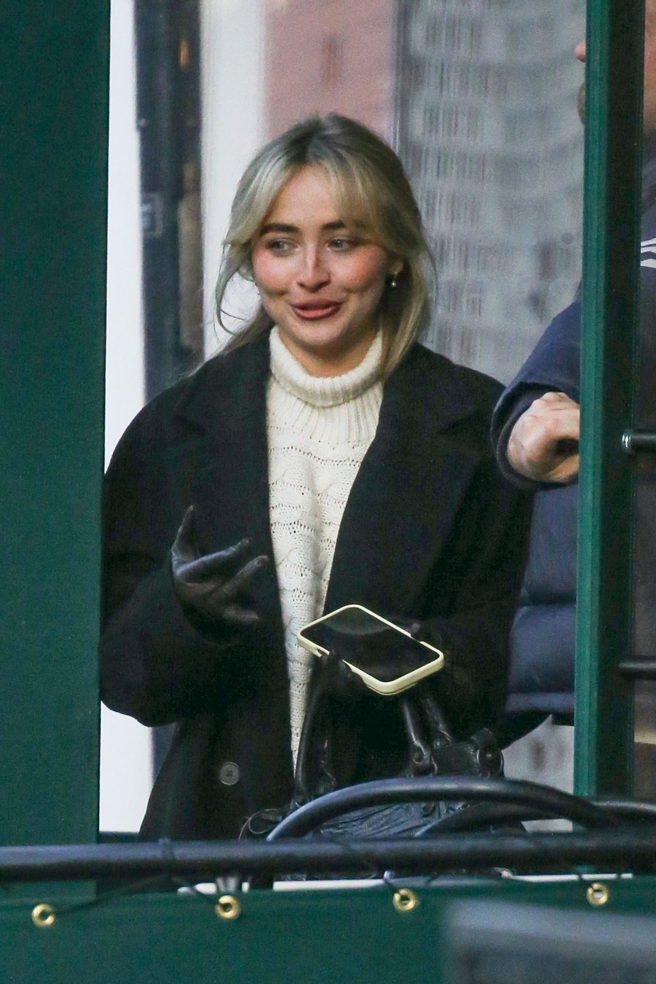 Sabrina Carpenter at Bar Pitti in New York City