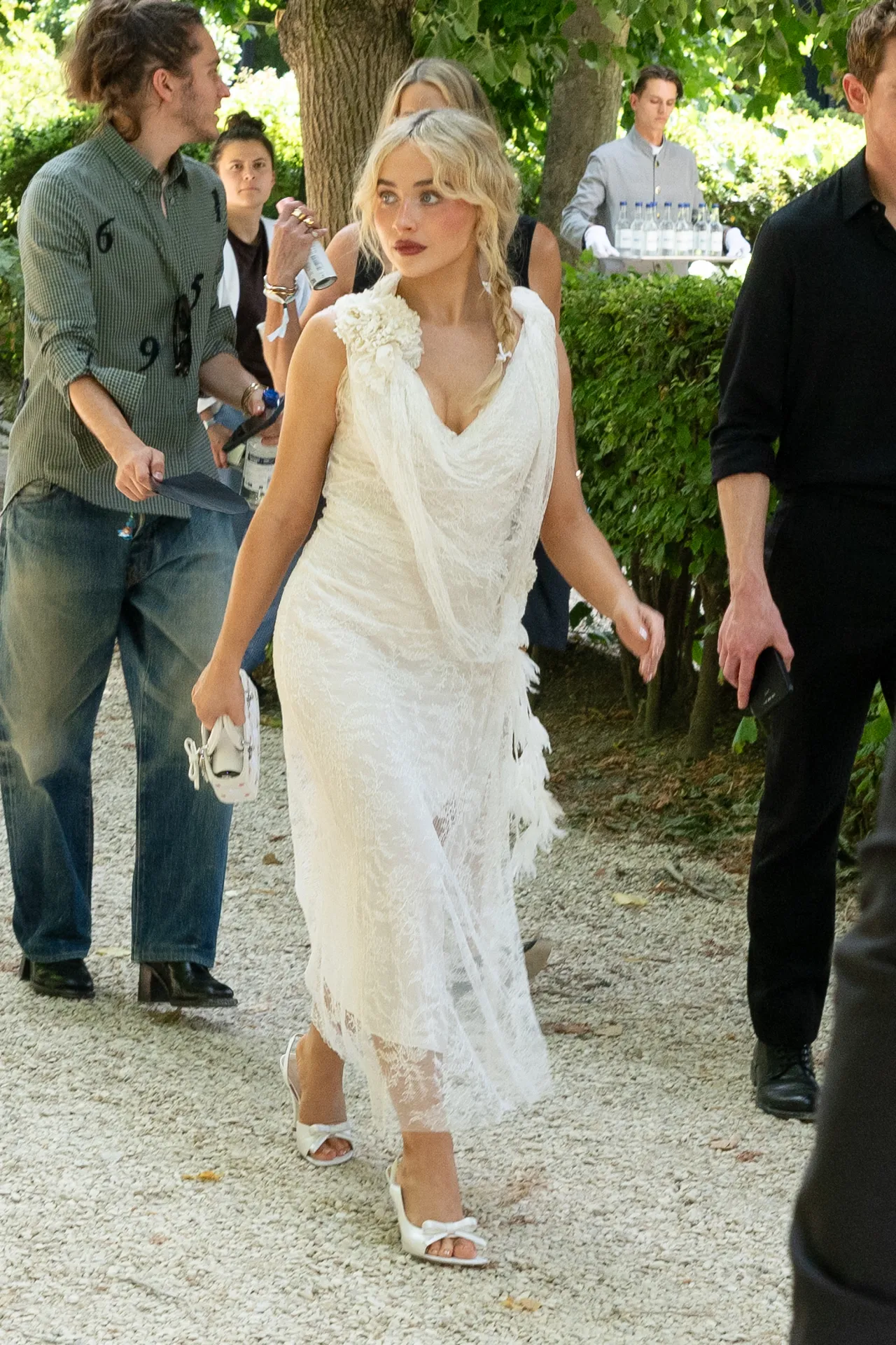 Sabrina Carpenter at Dior Haute Couture in Paris