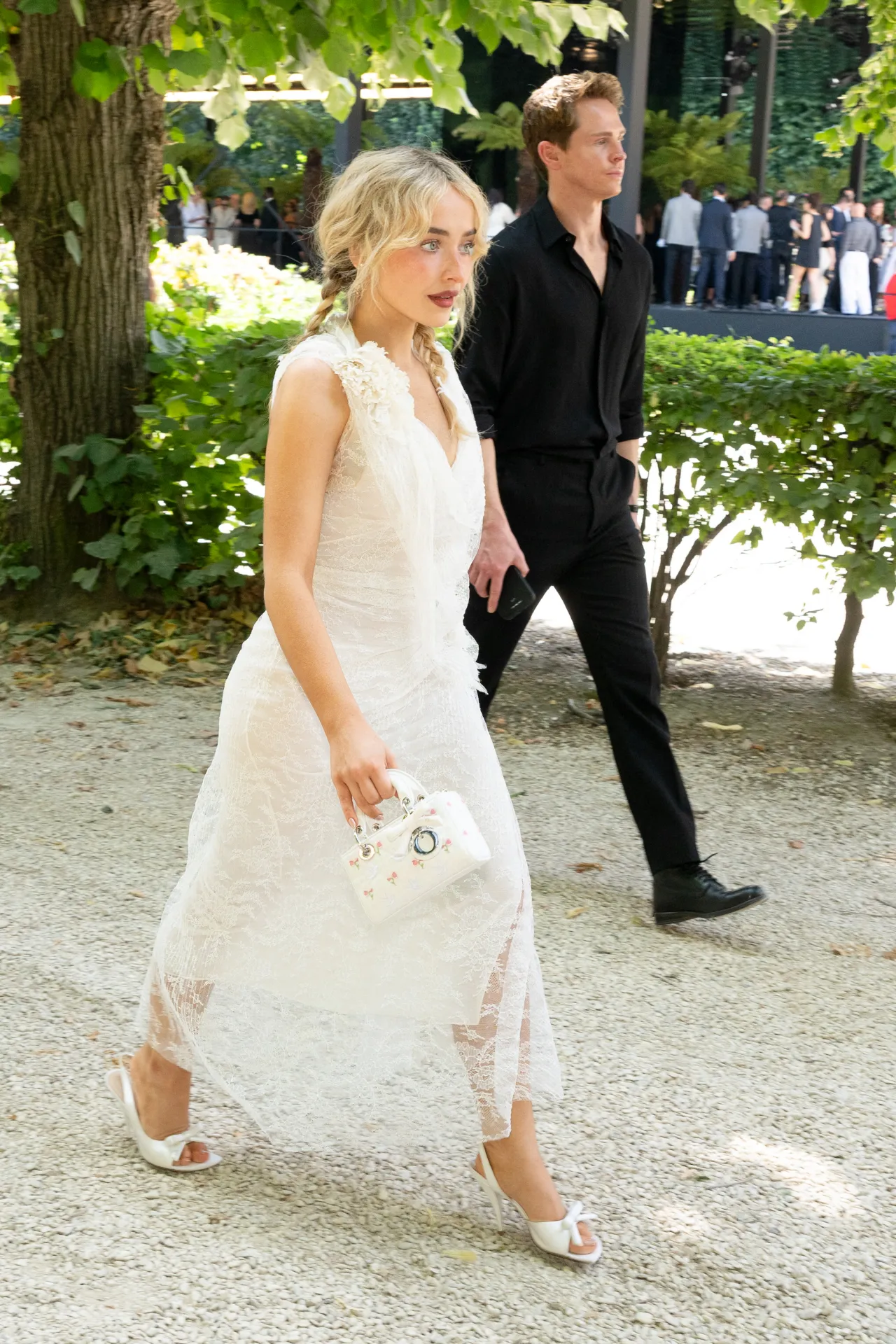 Sabrina Carpenter at Dior Haute Couture in Paris