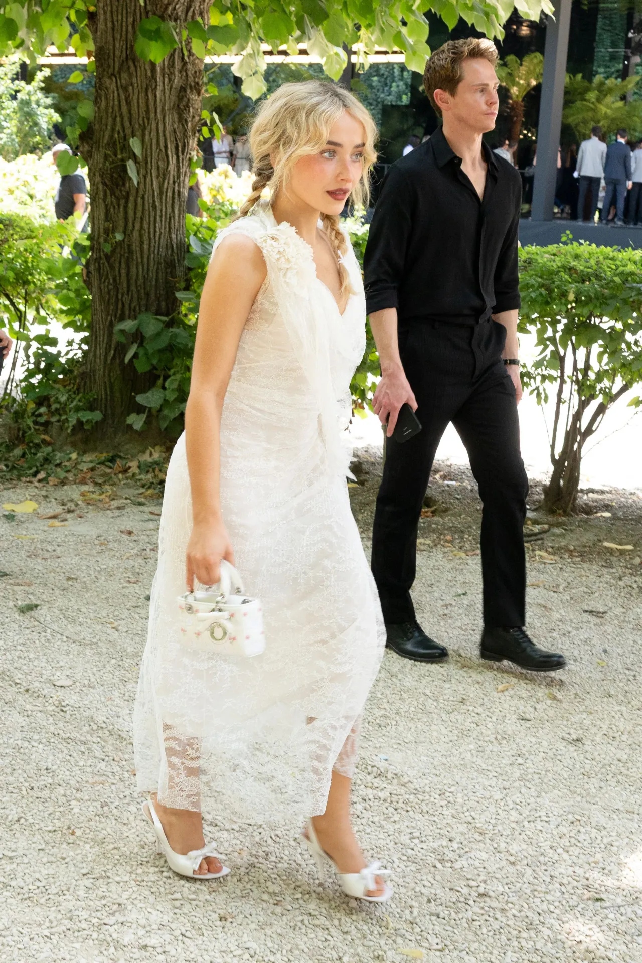 Sabrina Carpenter at Dior Haute Couture in Paris