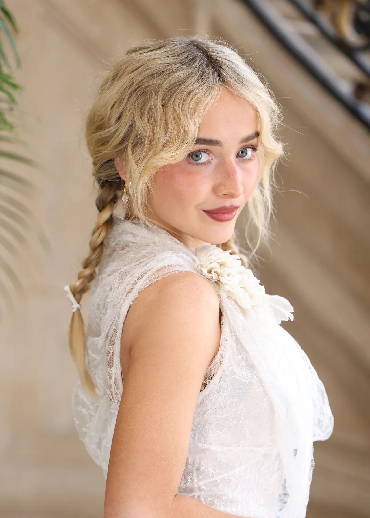 Sabrina Carpenter at Dior Haute Couture in Paris