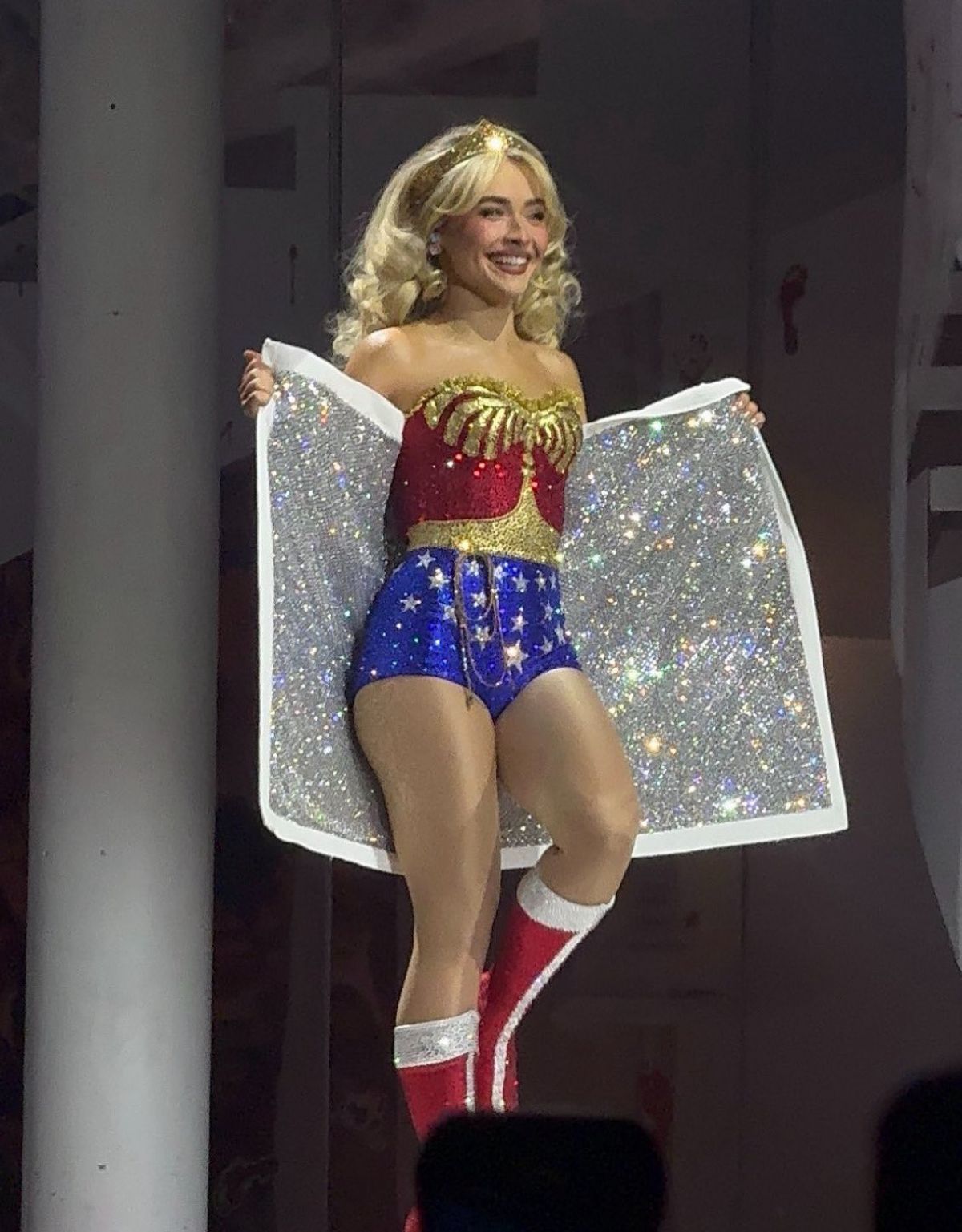 Sabrina Carpenter at Short N Sweet Tour at Madison