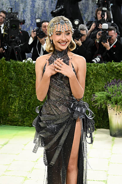 Sabrina Carpenter at the 2026 Met Gala Celebrating