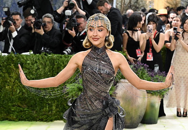 Sabrina Carpenter at the 2026 Met Gala Celebrating