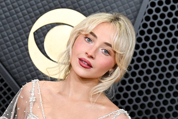Sabrina Carpenter at the 68th GRAMMY Awards held at the Crypto.com Arena on February 01, 2026 in Los Angeles, California. — frame 36/48 (612×408)