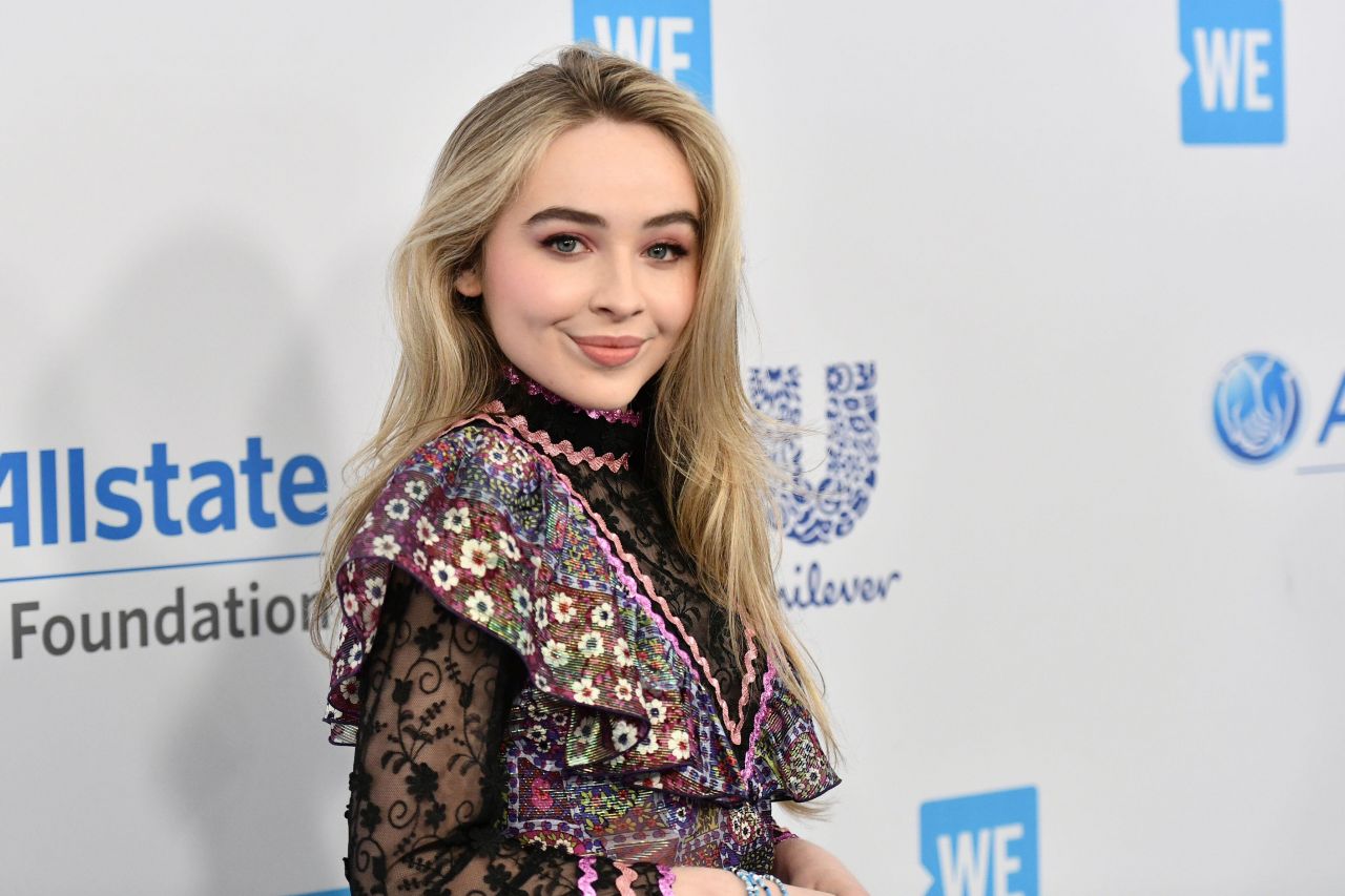 Sabrina Carpenter at We Day California in Los Ange