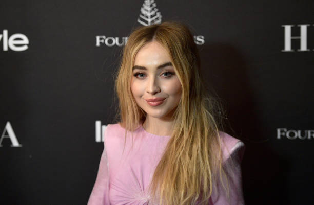 Sabrina Carpenter attends 2018 HFPA and InStyle's TIFF Celebration at the Four Seasons Hotel on September 8, 2018 in Toronto, Canada. — frame 8/10 (612×401)