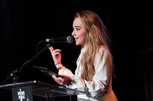 Sabrina Carpenter Attends Musicians on Call S Rock