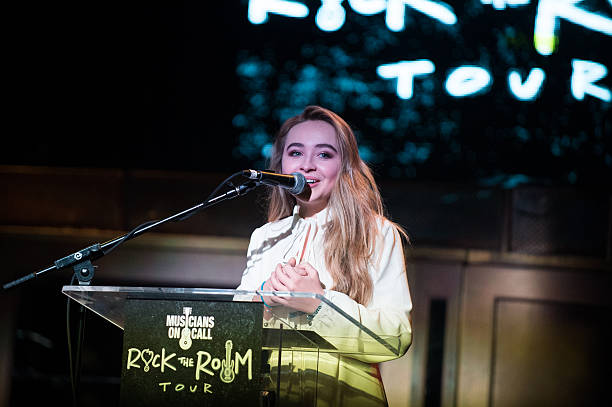 Sabrina Carpenter Attends Musicians on Call S Rock