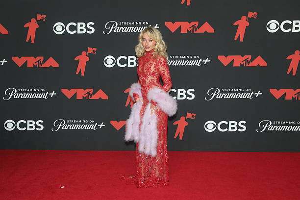 Sabrina Carpenter Attends the 2025 Mtv Video Music