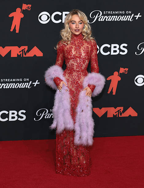Sabrina Carpenter Attends the 2025 Mtv Video Music
