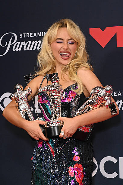 Sabrina Carpenter Attends the 2025 Mtv Video Music