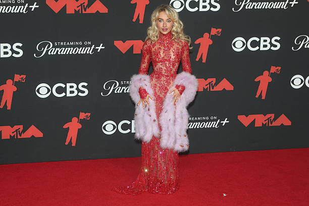 Sabrina Carpenter Attends the 2025 Mtv Video Music