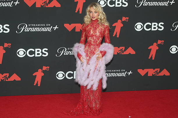 Sabrina Carpenter Attends the 2025 Mtv Video Music
