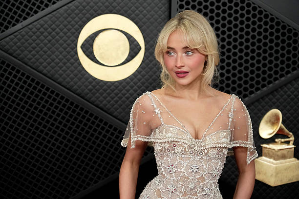 Sabrina Carpenter attends the 68th GRAMMY Awards at Crypto.com Arena on February 01, 2026 in Los Angeles, California. — frame 32/48 (612×408)